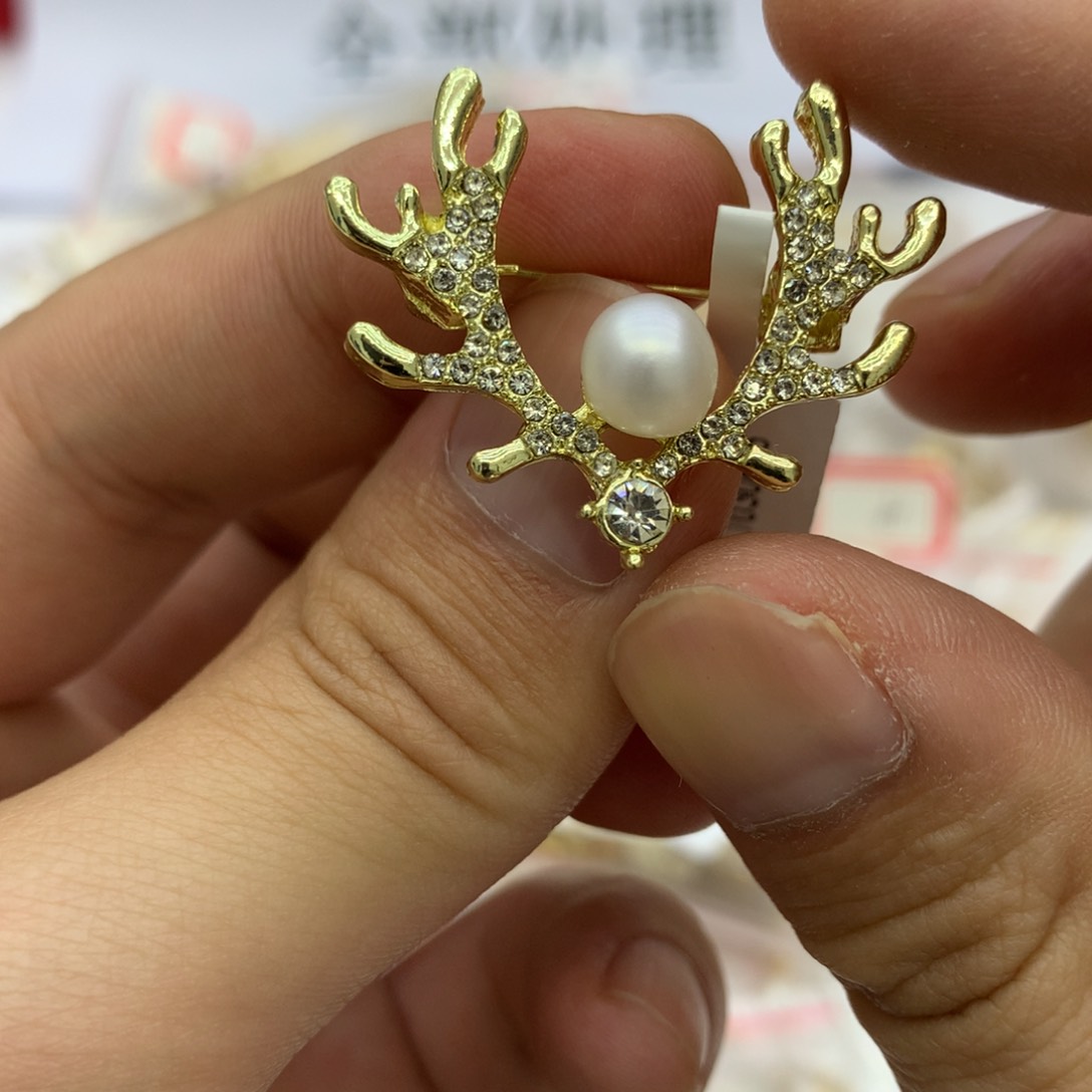 戒指合金淡水珍珠6