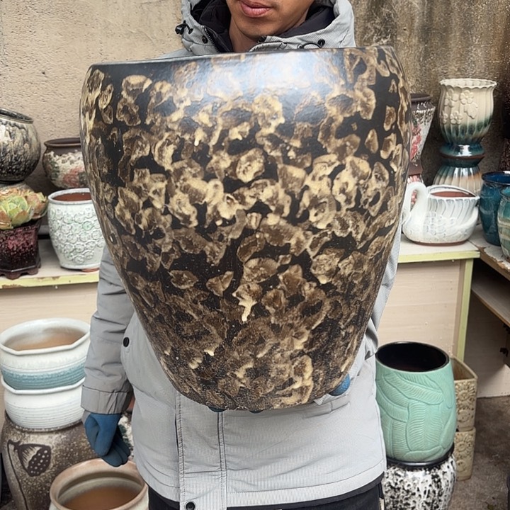 红陶侘寂风口径26高度30