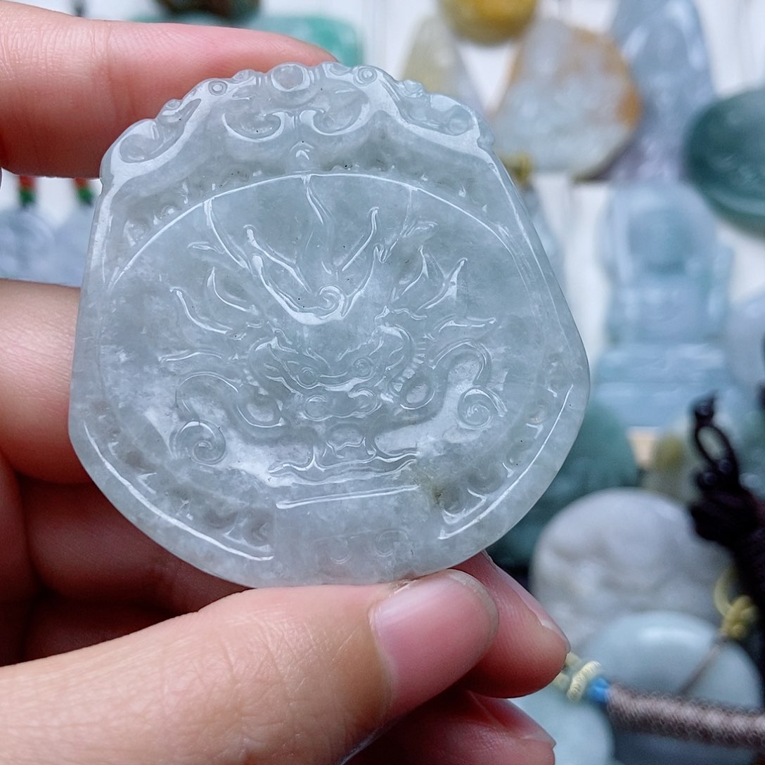 翡翠未镶嵌吊坠(不含链)翡翠