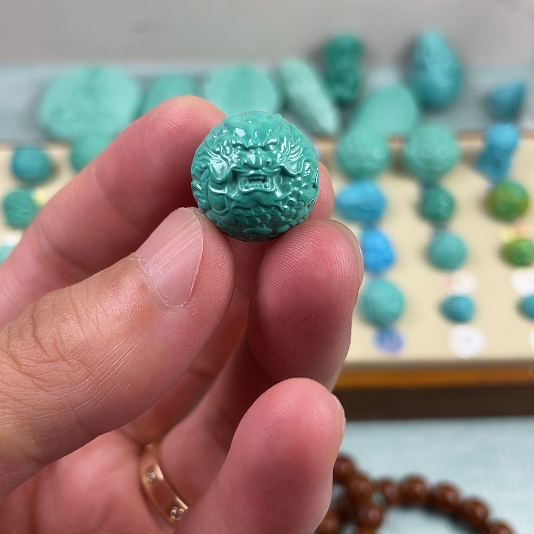 原生态湖北松配饰尺寸16.5