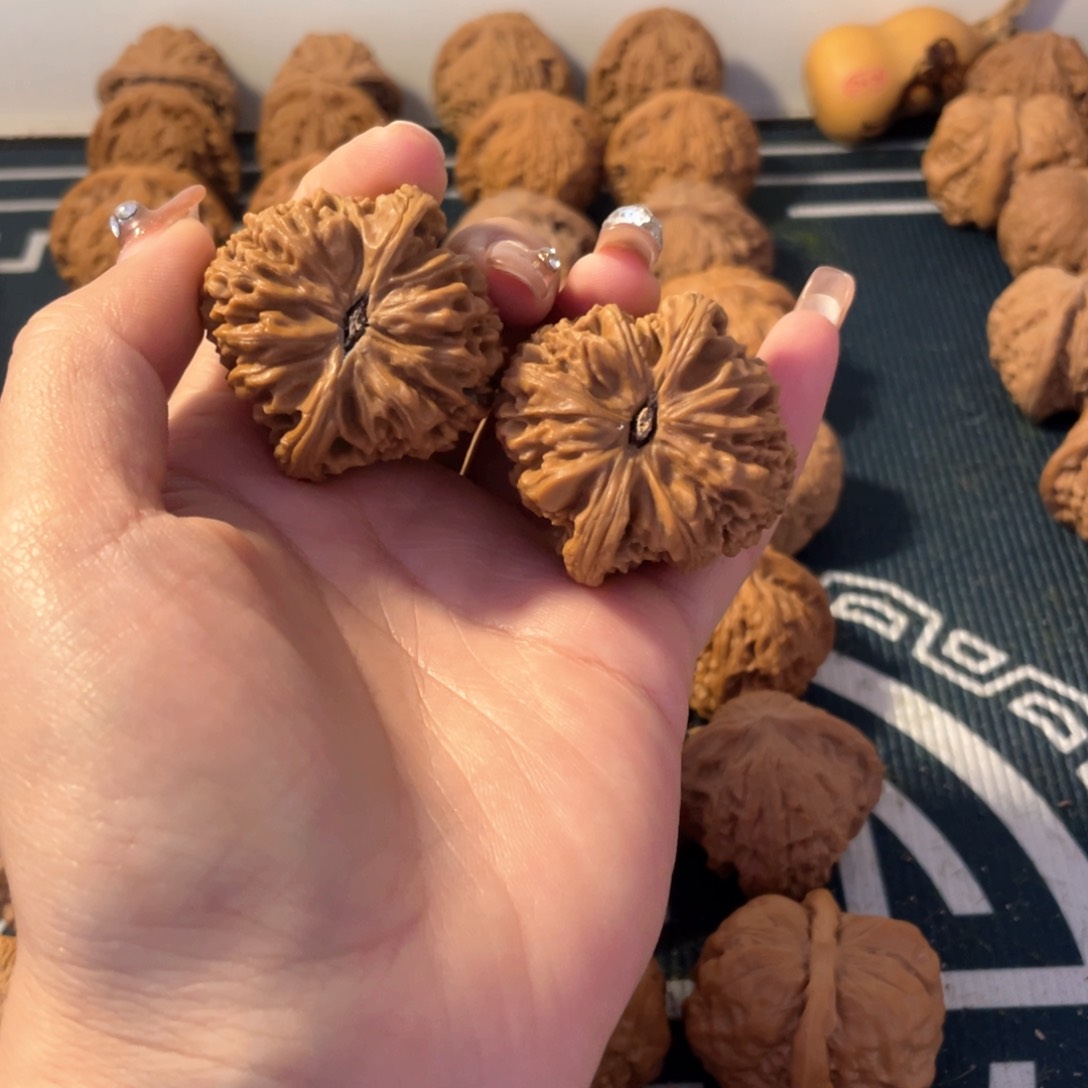 文玩核桃吊坠顺*南疆石41