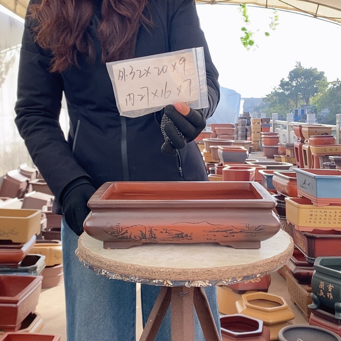 紫砂花盆紫砂花盆