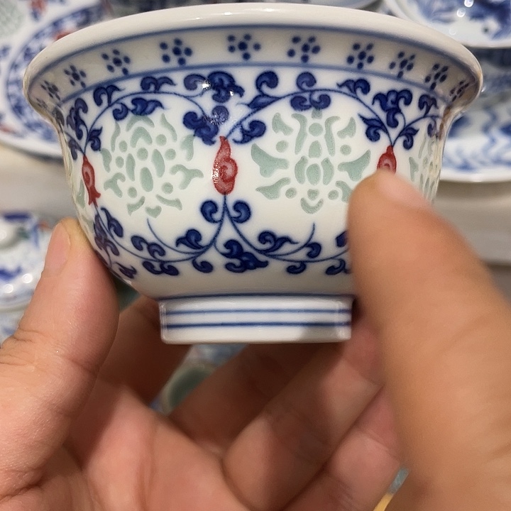 陶摆件景德镇陶瓷主人杯1333