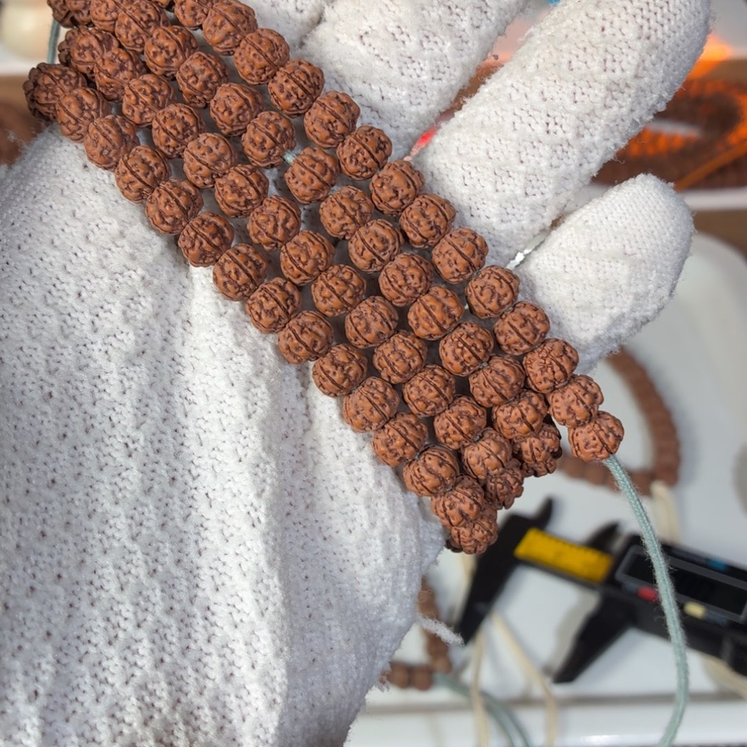 请***后金刚菩提手串双龙梅花