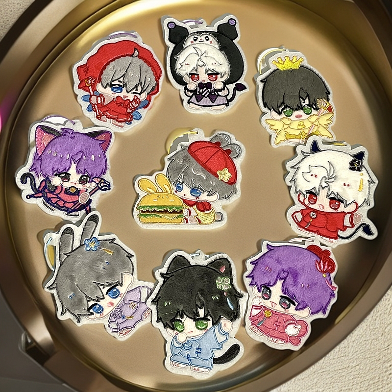 【价优推荐】深空刺绣不织布挂件盲盒卡牌（直播带拆）