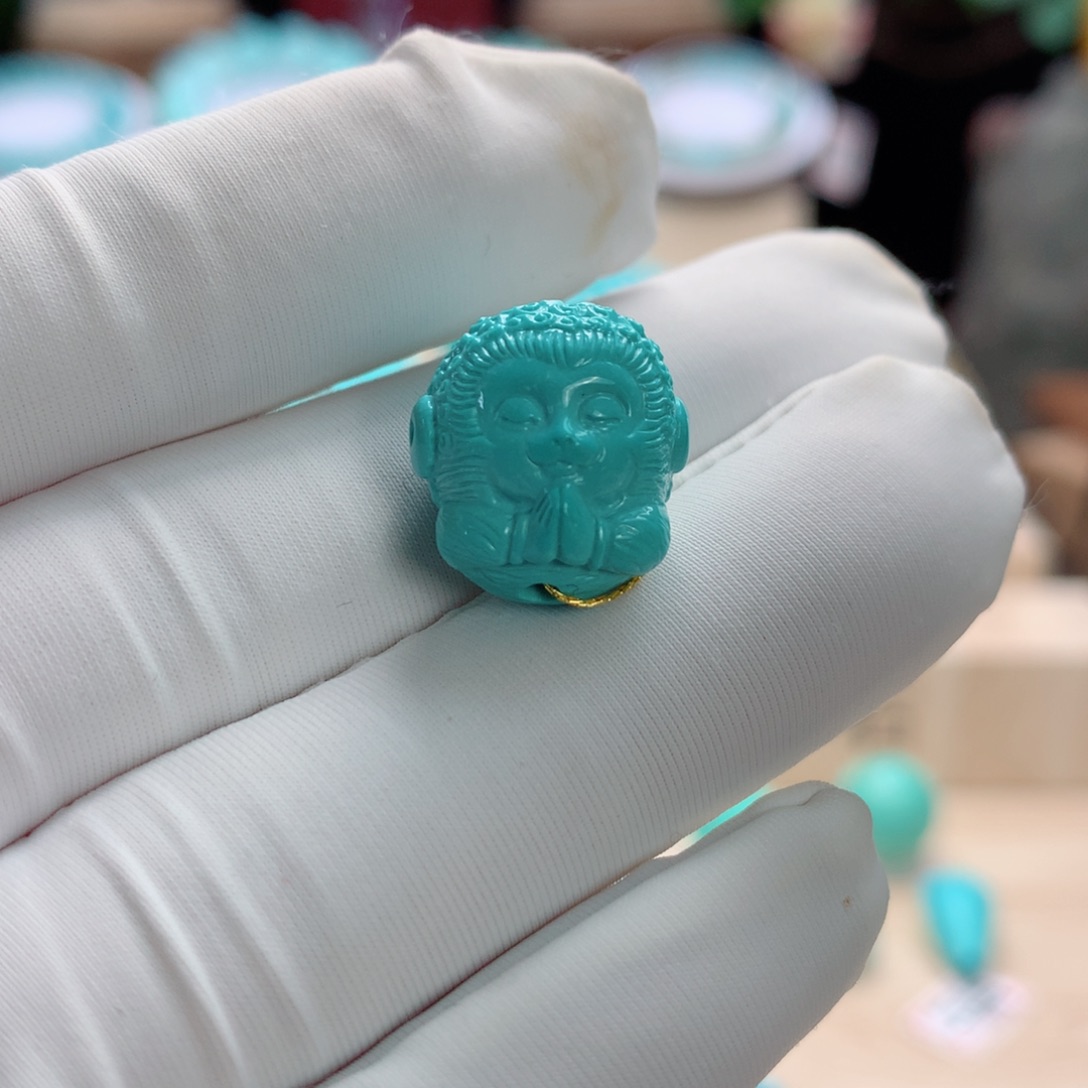 绿松石挂件未镶嵌