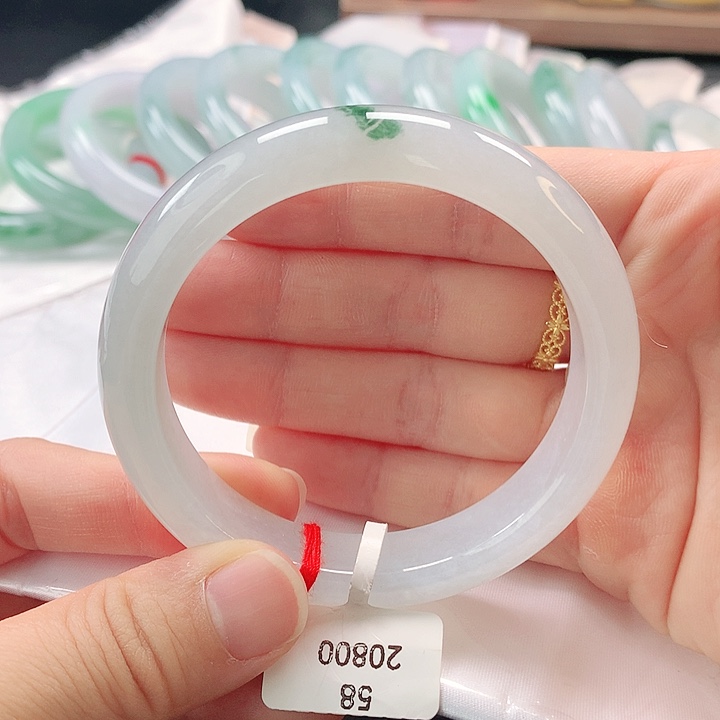 未镶嵌手镯翡翠缅甸A货翡翠手镯