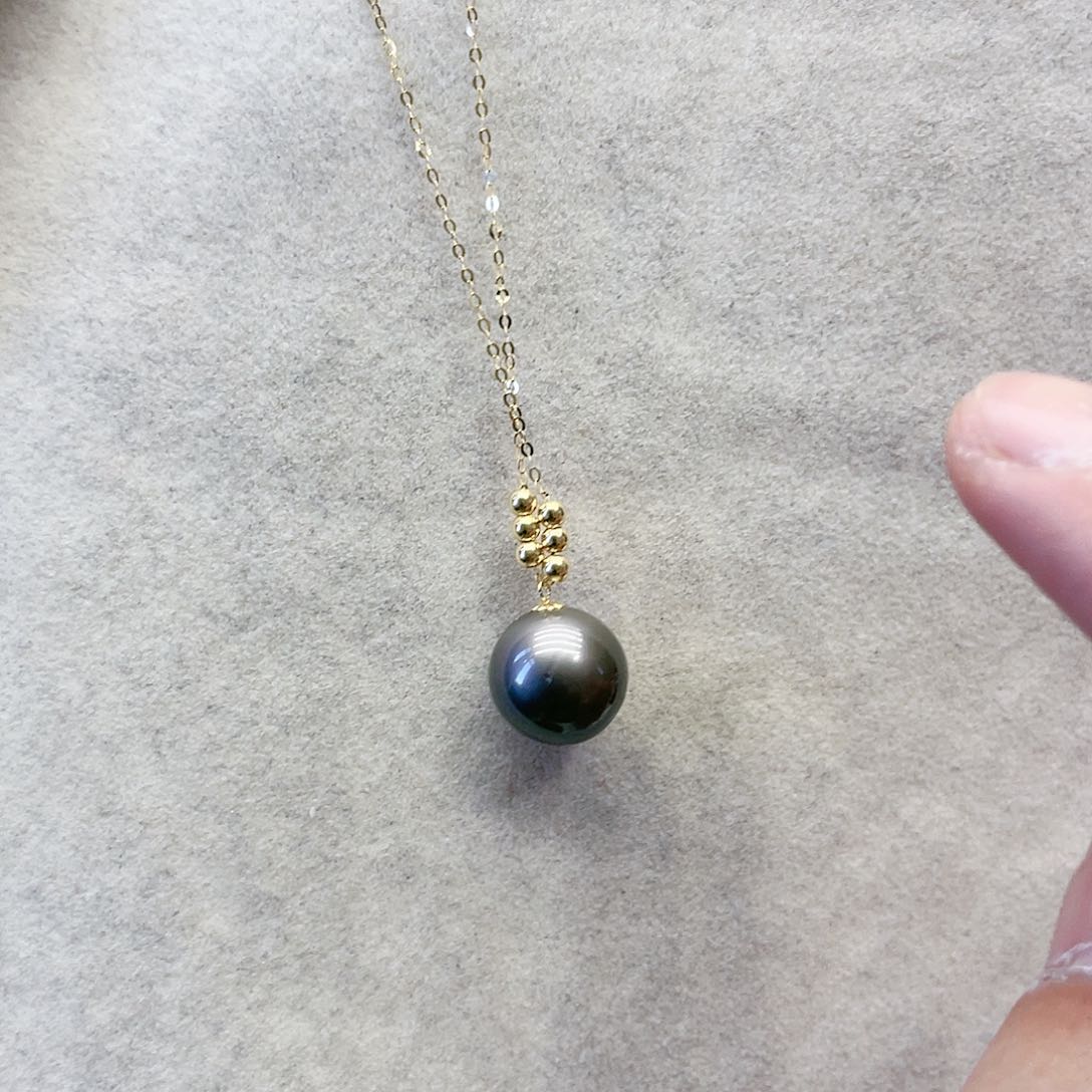 海水珍珠颈饰18K金镶嵌