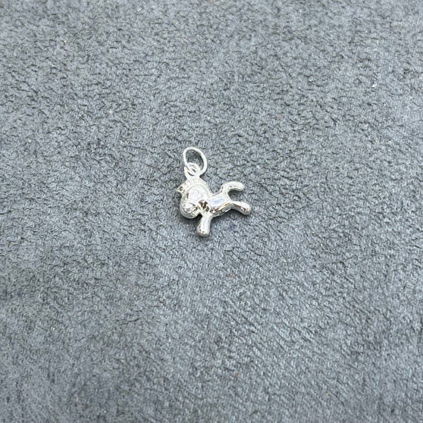吊坠足银 足银小马吊坠不带链11mm-0379