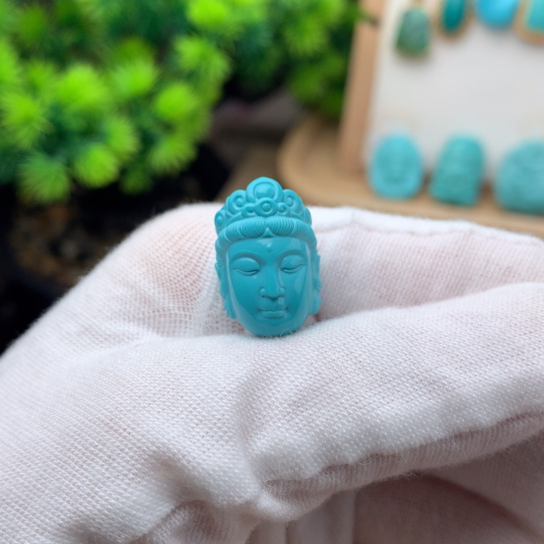 绿松石珠宝奇石未镶嵌