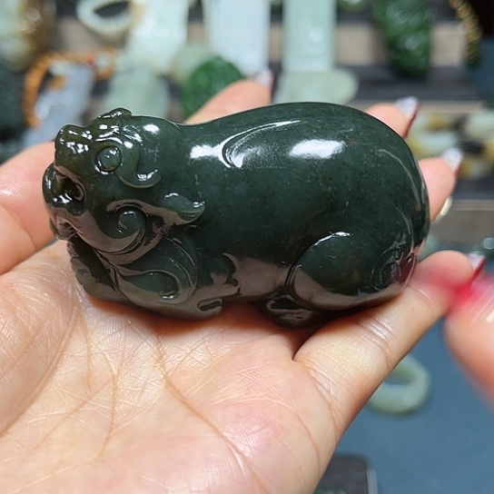 和田玉挂件未镶嵌