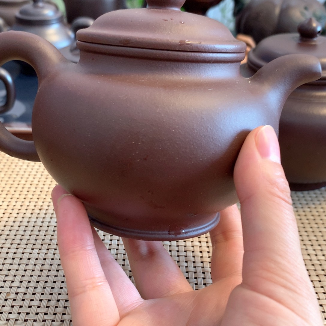 老***柜茶壶紫砂宜兴原矿紫泥360cc
