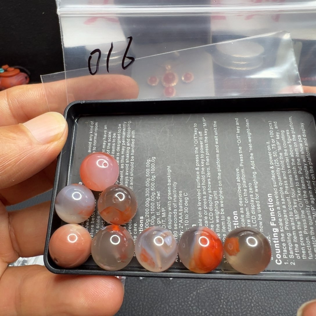 南红玛瑙配饰未镶嵌016