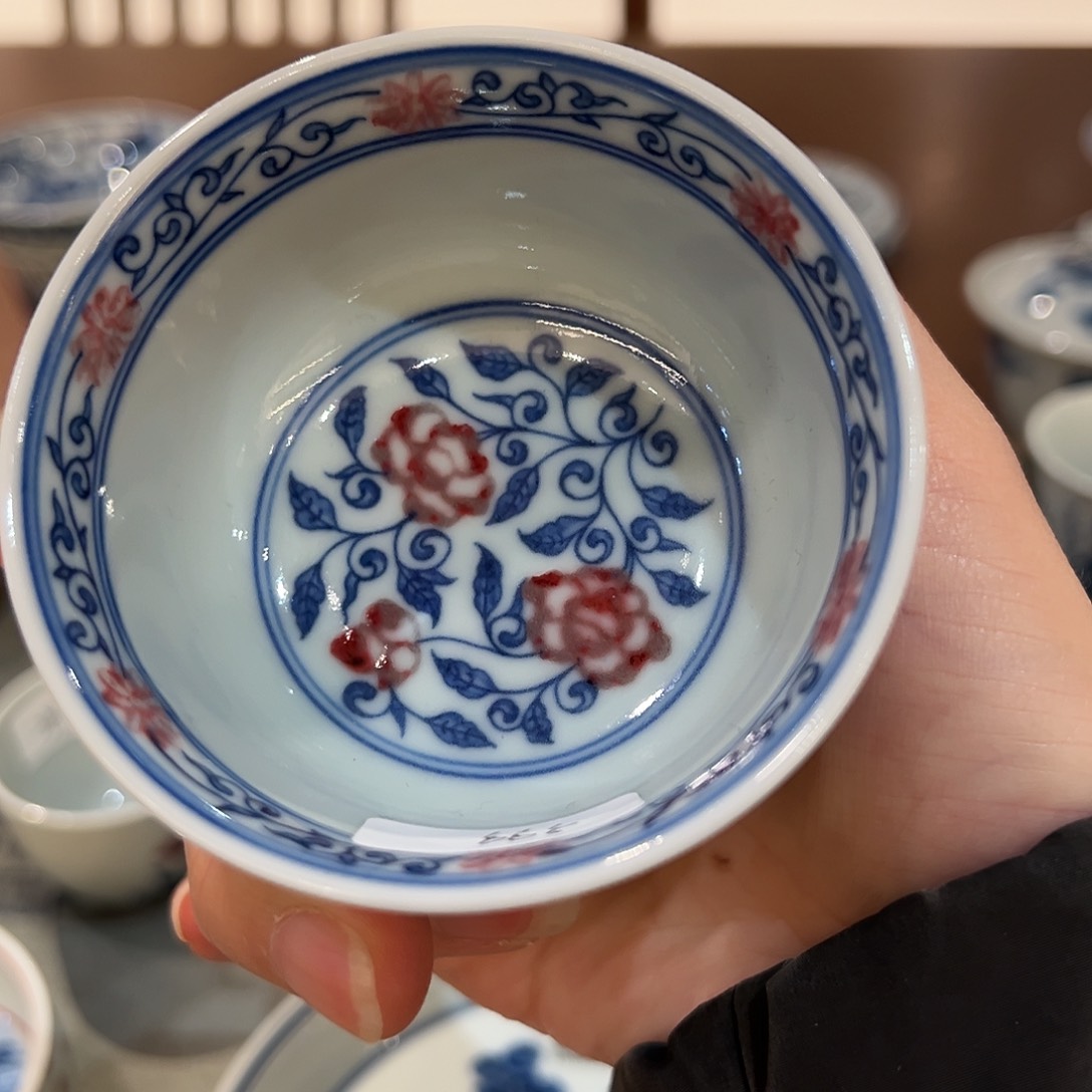 微瑕臻玉古坊釉里红