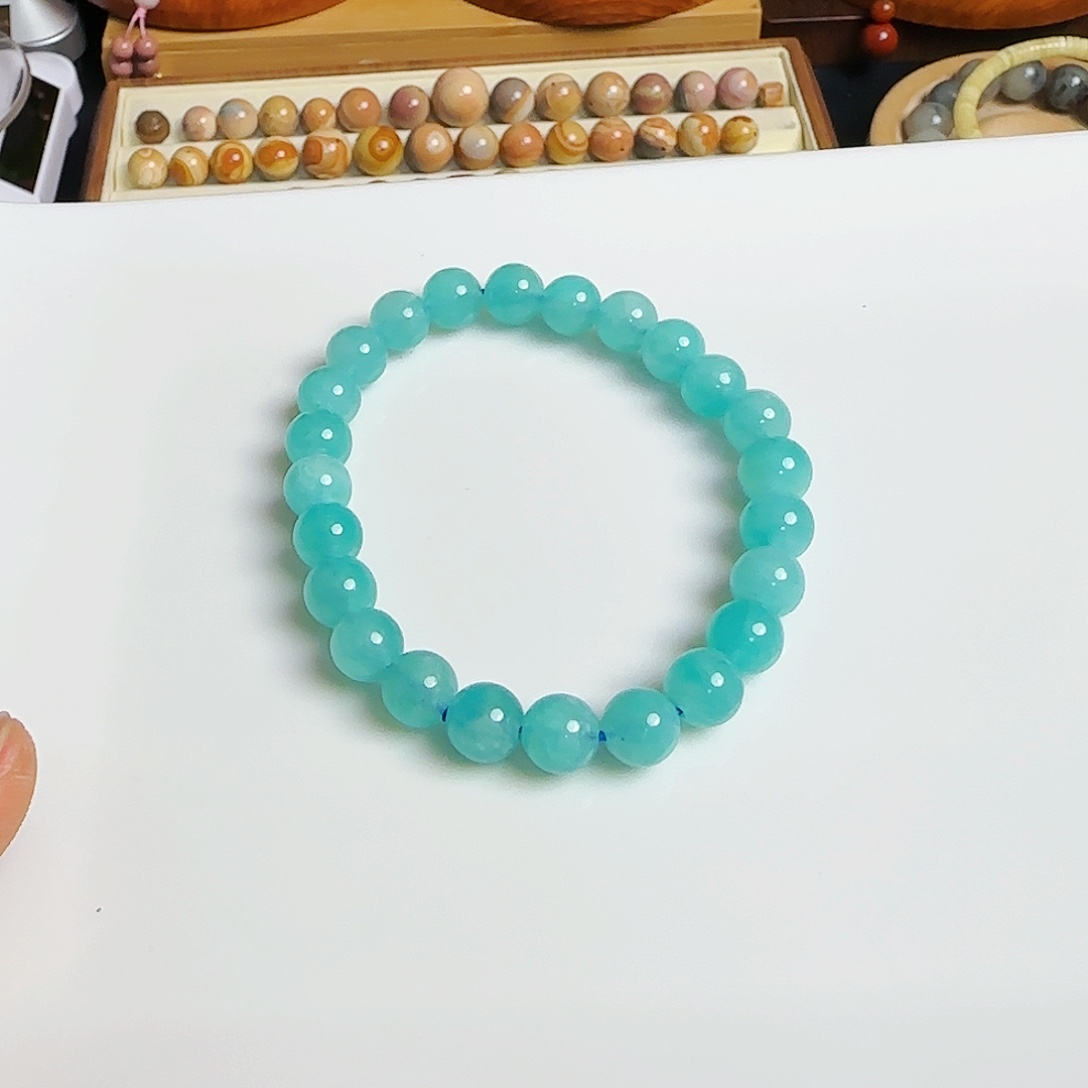 天河石手链未镶嵌