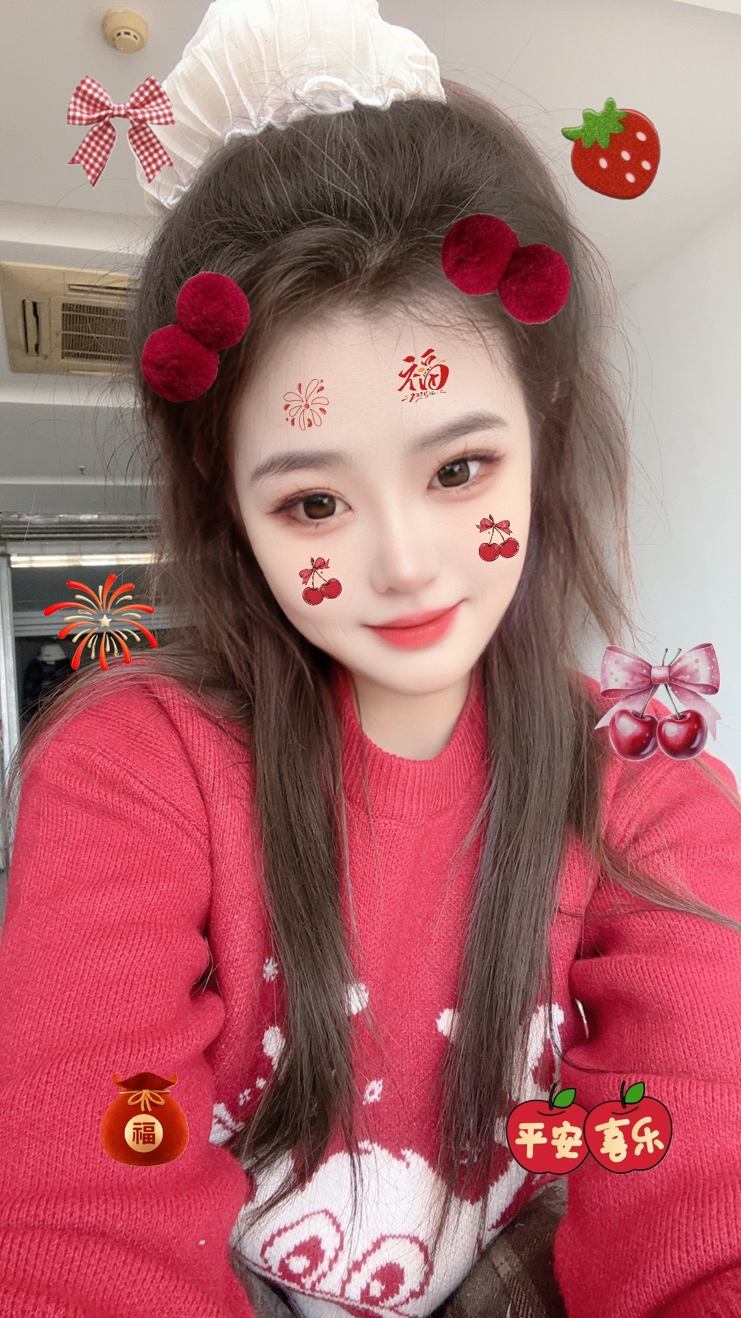 红色小鹿毛衣果果家孤品29到39