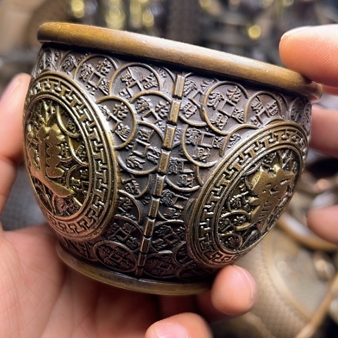 铜制文玩把玩物件