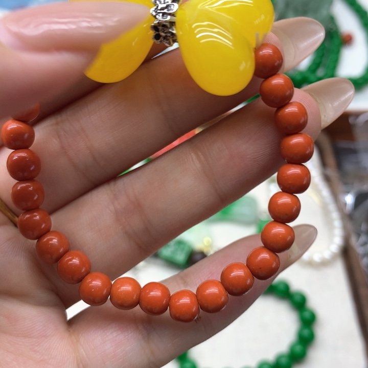 玛瑙/玉髓颈饰合金吊坠