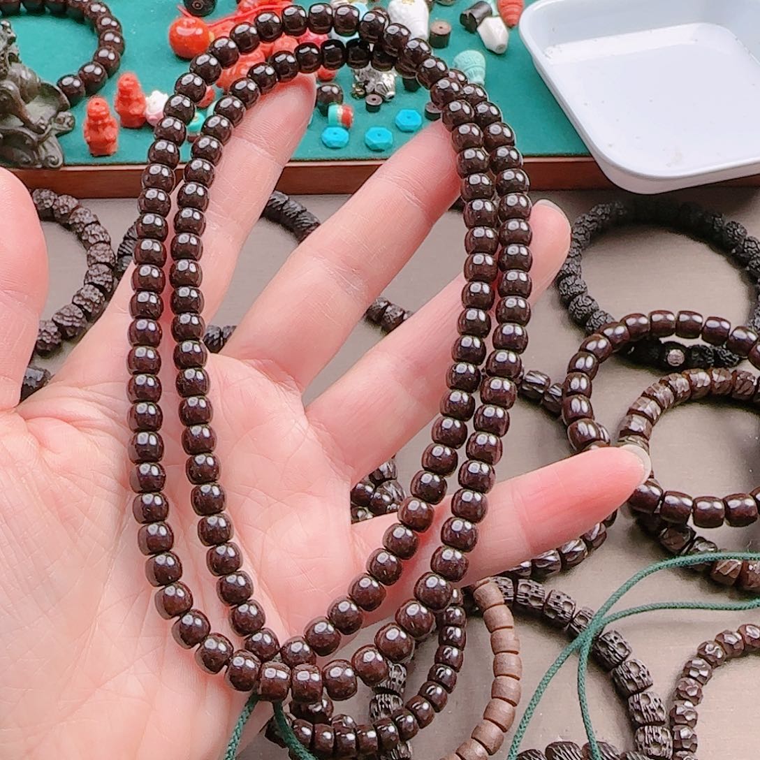 椰蒂手串虎*7*5.8老型108手串