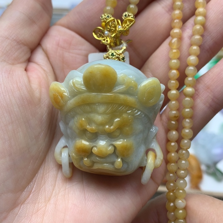 颈饰未镶嵌翡翠翡翠