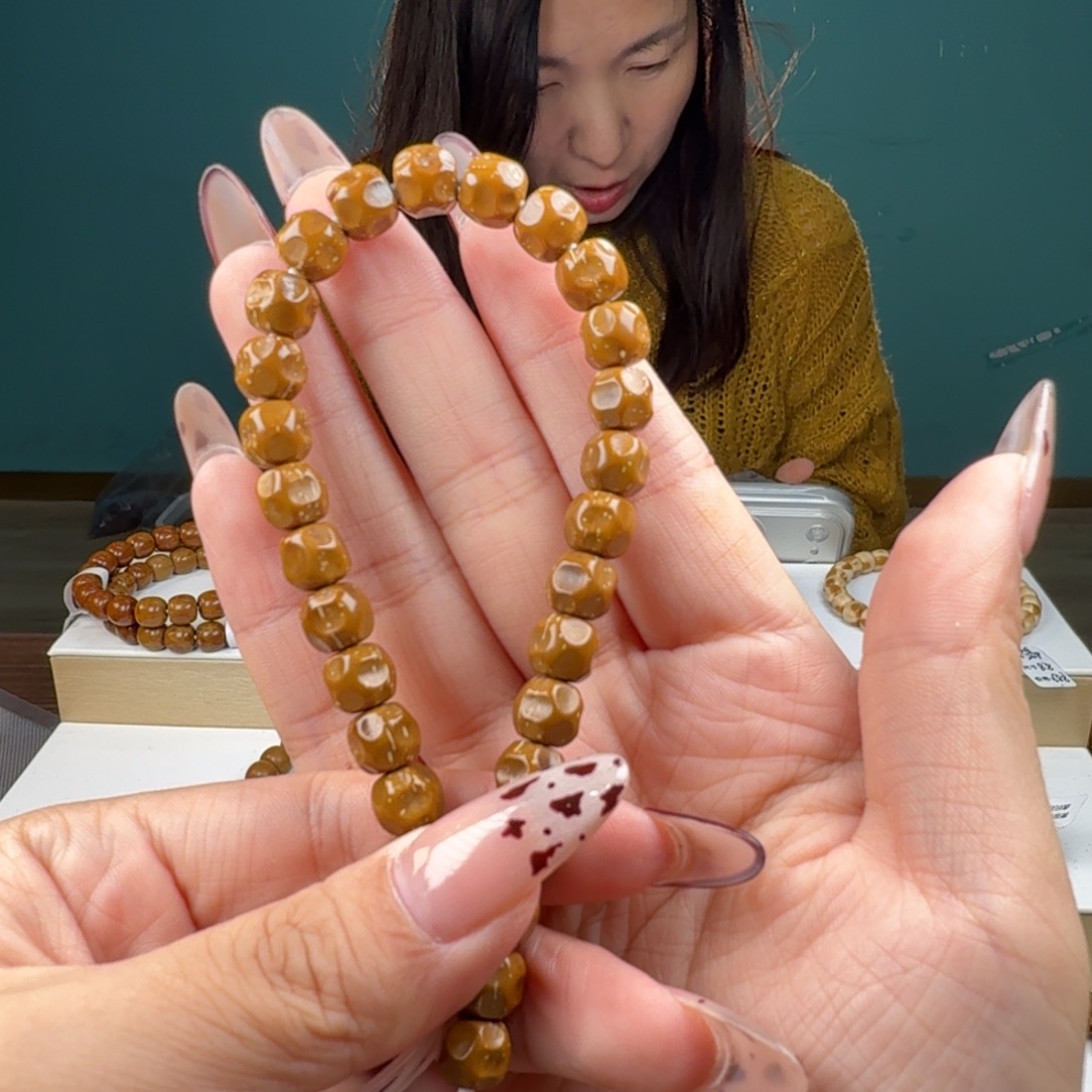 我***见手串紫金鼠198#7.9实心无相黄金甲Dt-35