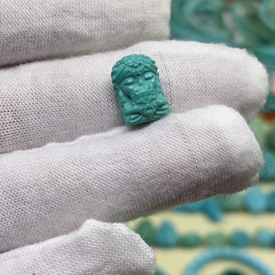 绿松石未镶嵌配饰