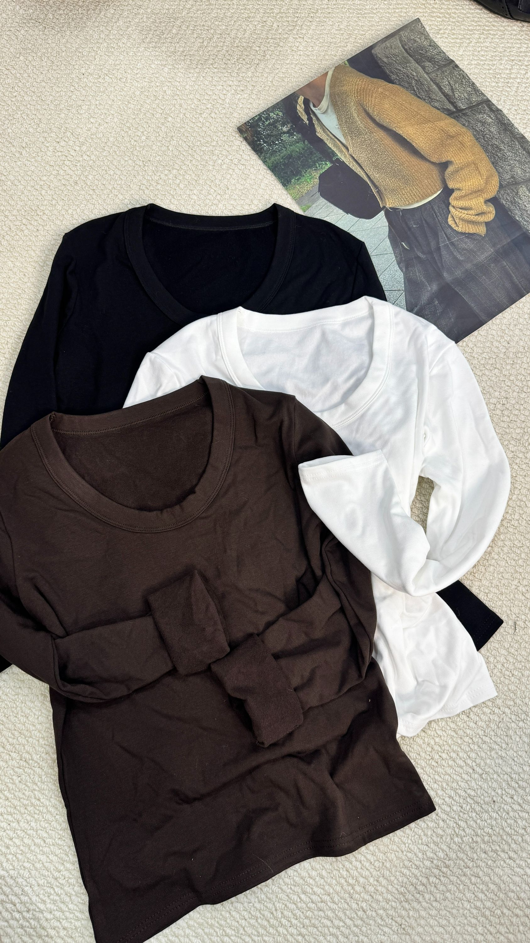 新款u型领打底2025