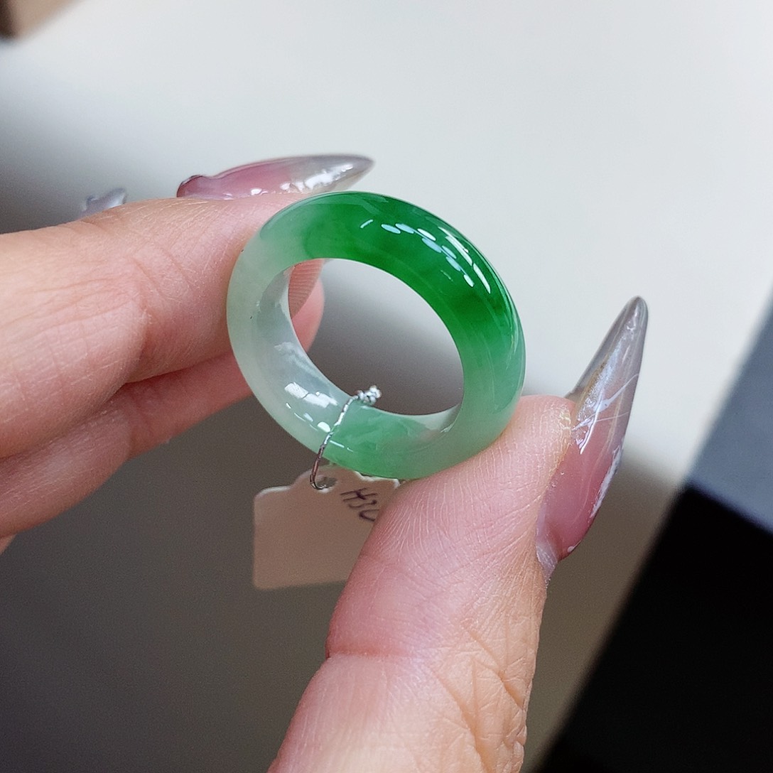 翡翠戒指未镶嵌16号