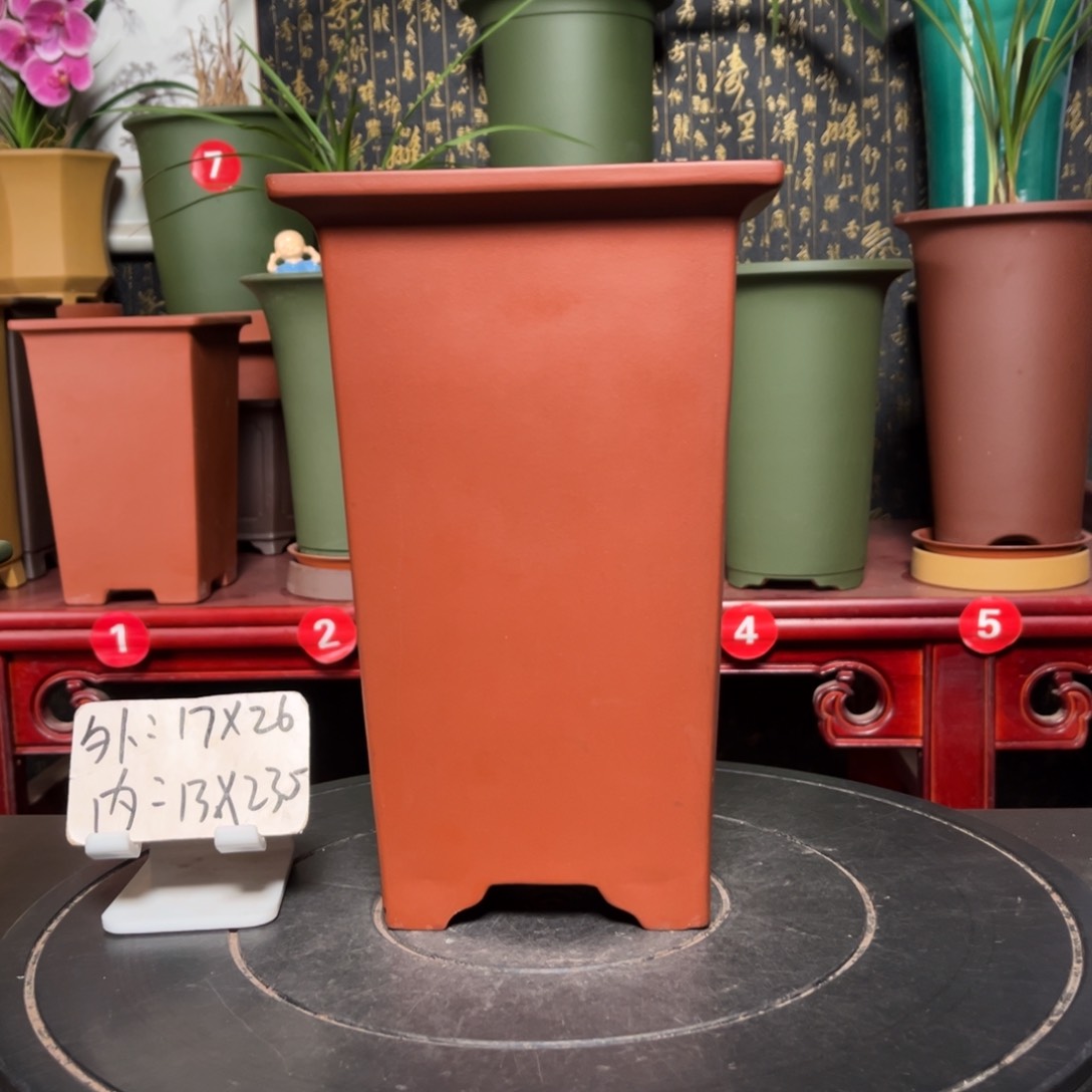 紫砂花盆紫砂花盆