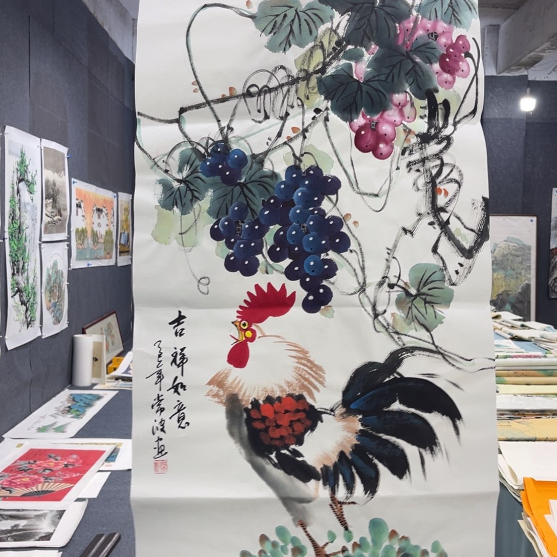 国画我也想你了啊我也