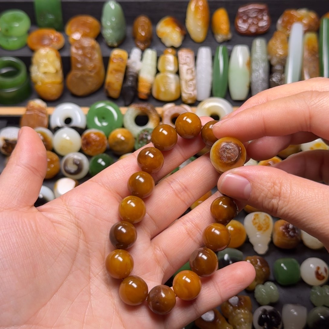 和田玉配饰未镶嵌荣****护