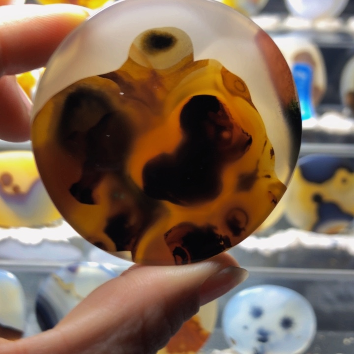 合金玛瑙/玉髓珠宝奇石121