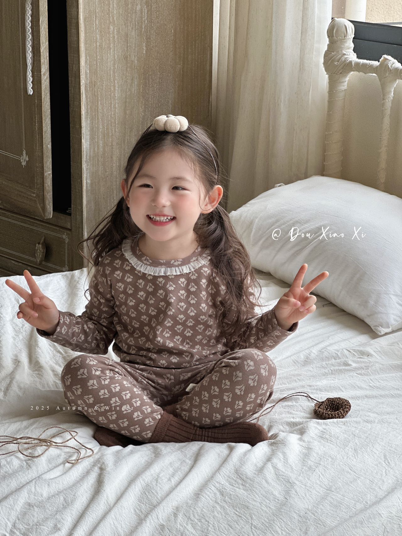 豆小浠320克棉羊毛拉架A类秋衣秋裤套装家居服【90-160码】