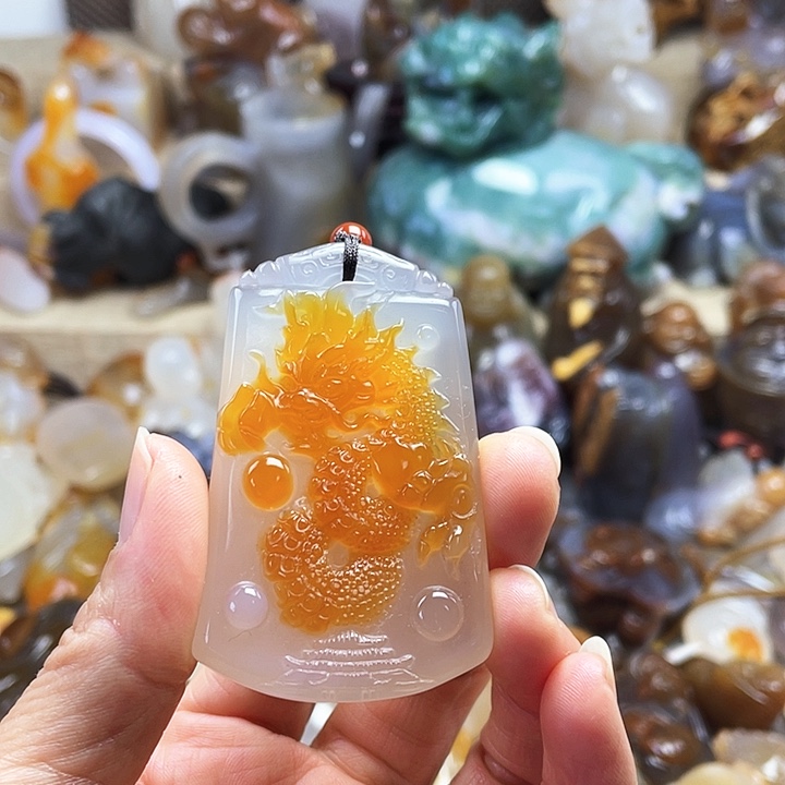 玛瑙/玉髓饰品未镶嵌