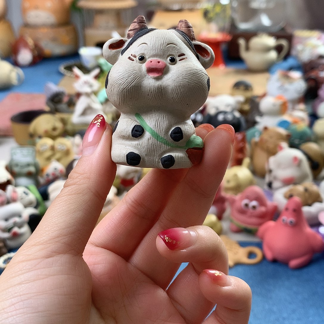 紫砂茶宠手工制作