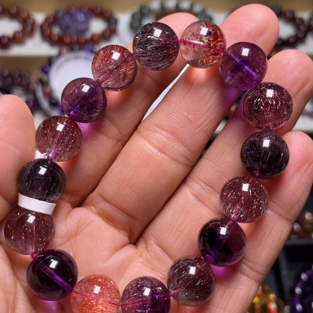 紫晶发饰未镶嵌超七13