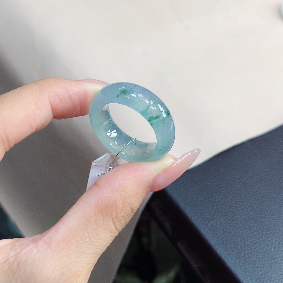 未镶嵌戒圈翡翠20号
