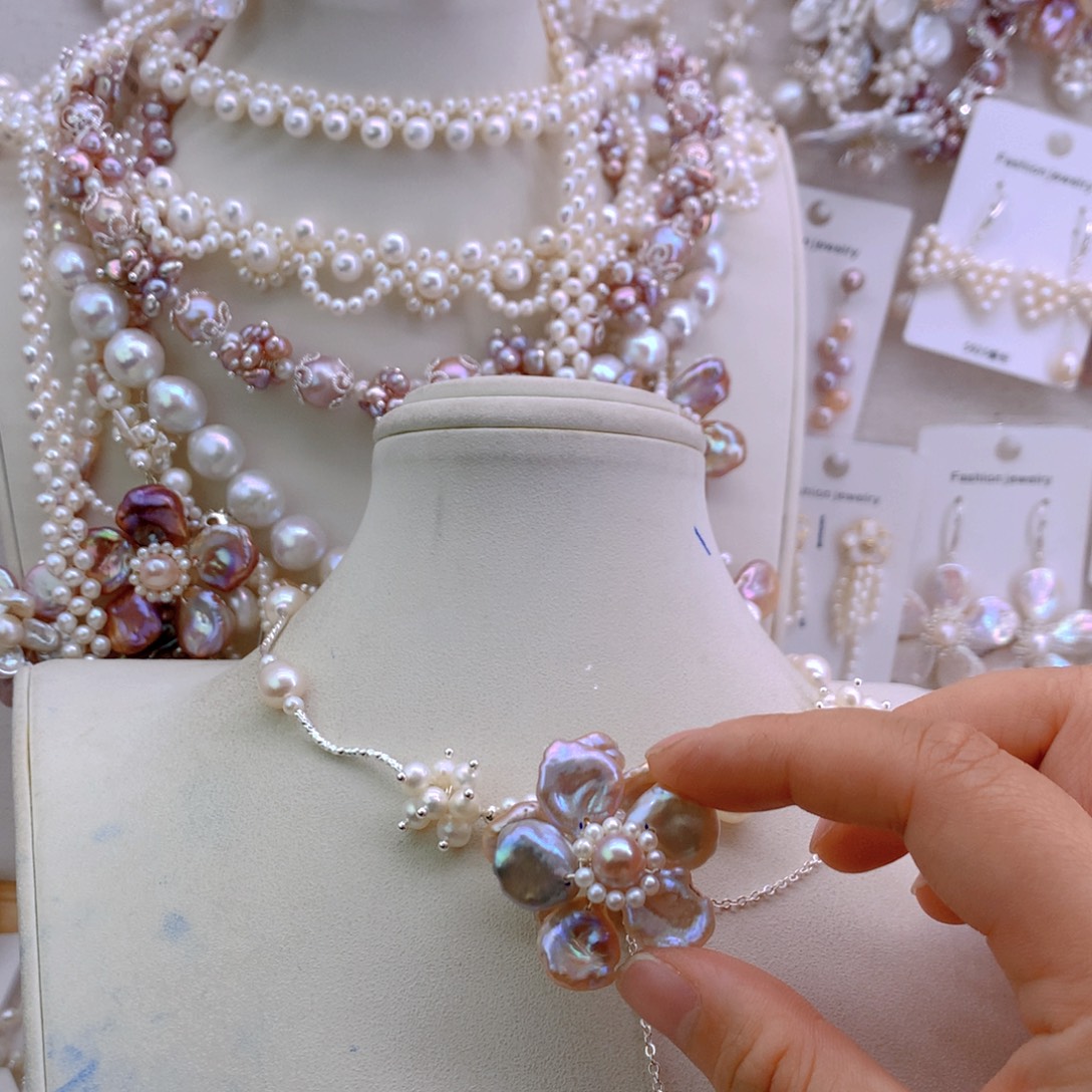 古***.未镶嵌项链淡水珍珠