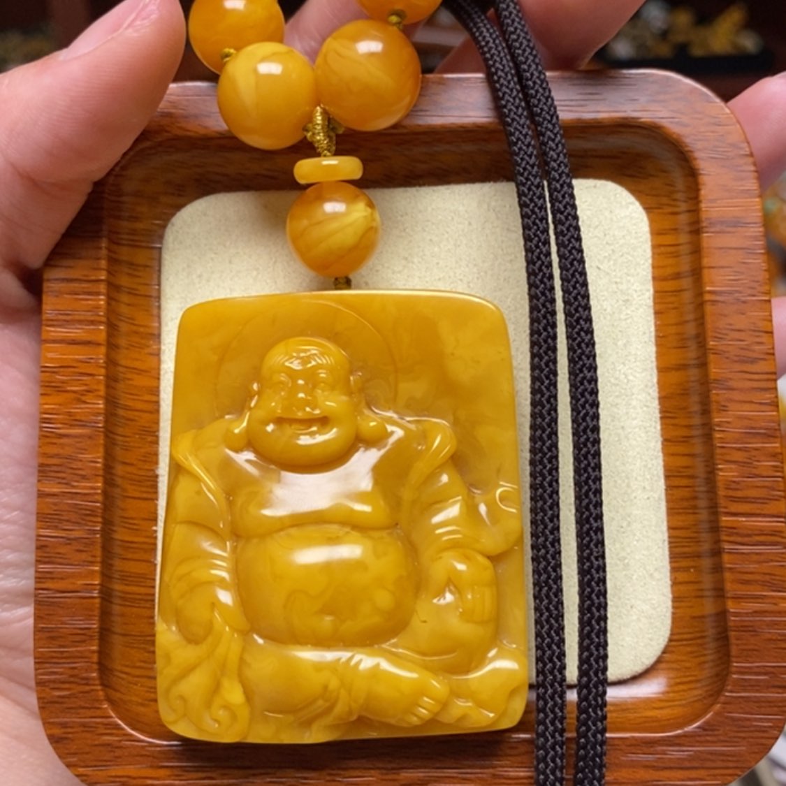 【闪购商品】蜜蜡颈饰未镶嵌项链