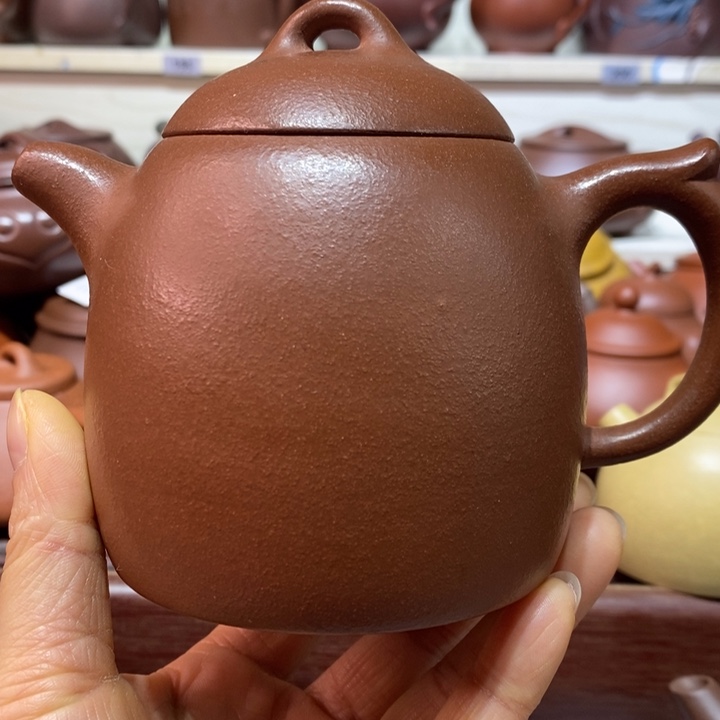 紫砂茶壶微瑕处理一把