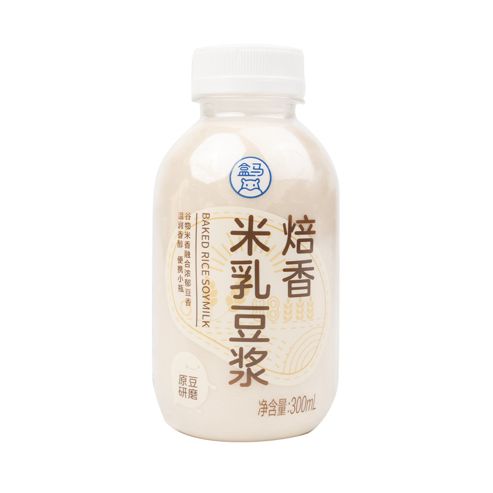 盒马 焙香米乳豆浆 300ml