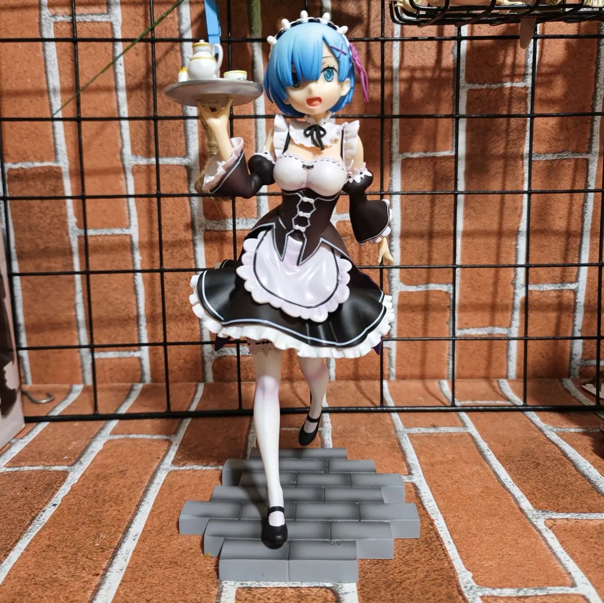 【地台哥】托盘雷姆21cm从零开始的异世界动漫GK手办机箱模型摆件