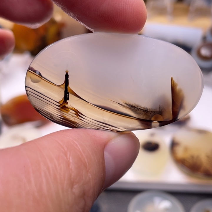 玛瑙/玉髓未镶嵌吊坠(不含链)