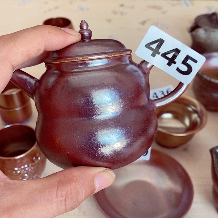 兰***味柴烧茶具套杯子杯子
