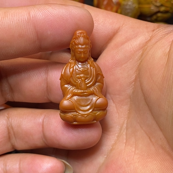 未镶嵌战国红挂坠玛瑙/玉髓?