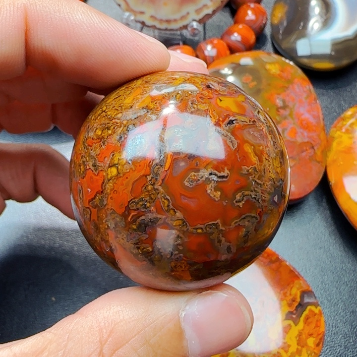 玛瑙/玉髓未镶嵌战国红梦****0