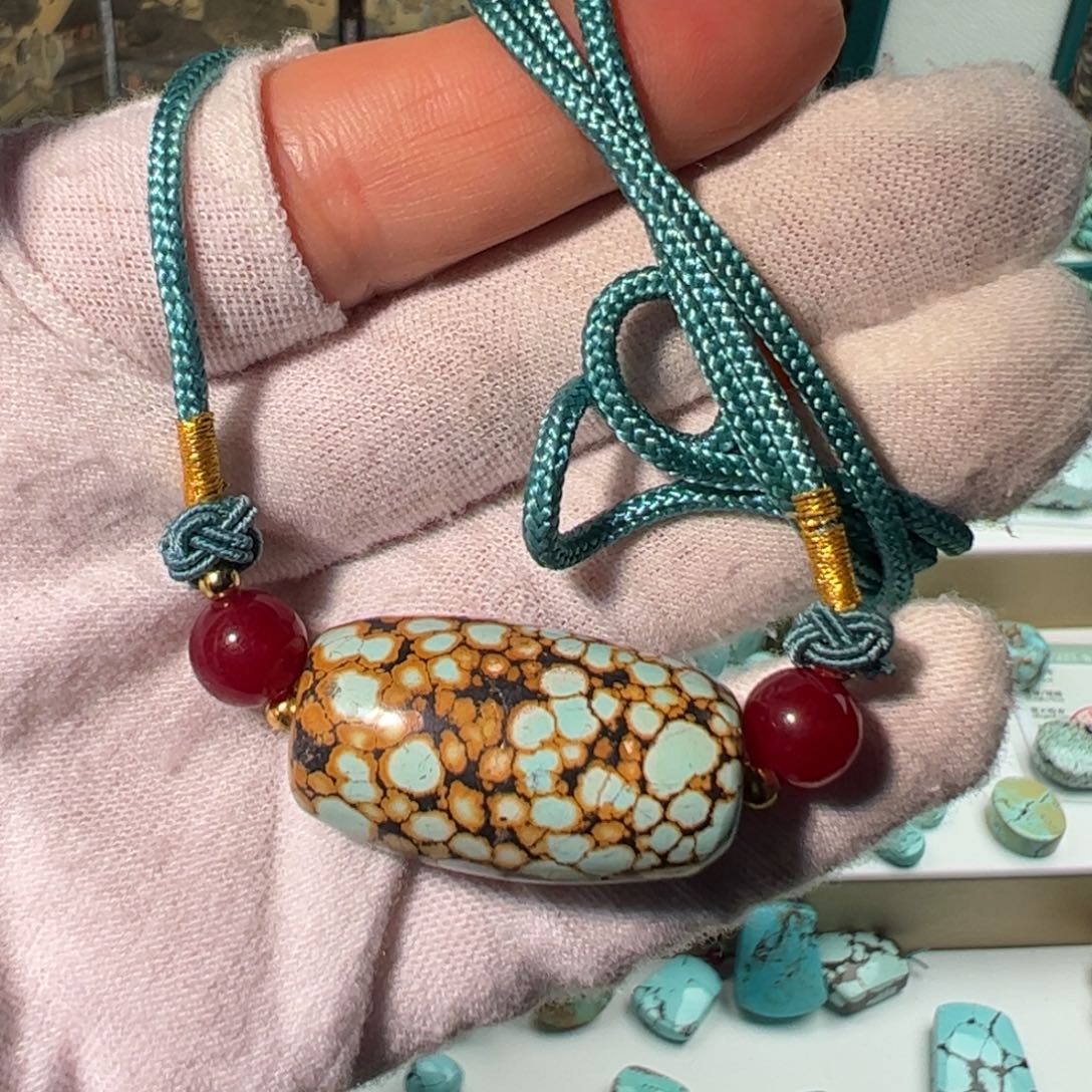 绿松石锁骨链未镶嵌