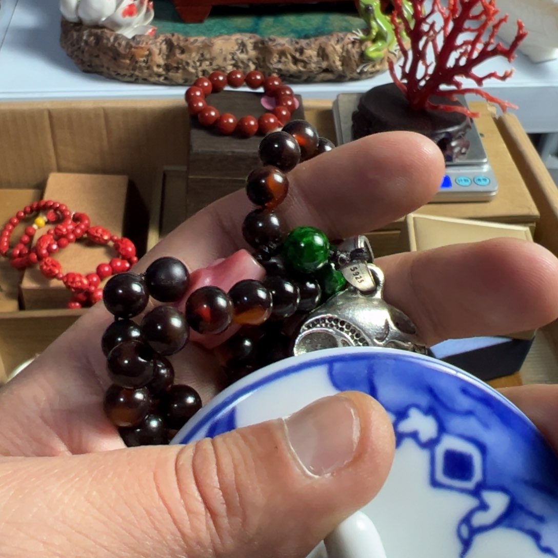 紫砂茶宠我家粉皮真好看啊