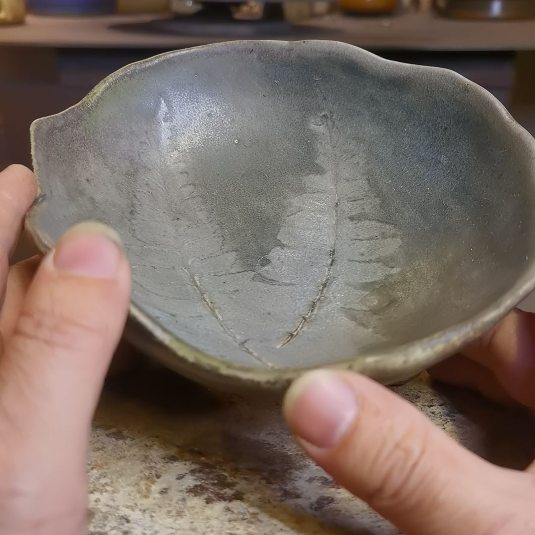 摆件手工高温原矿窑变