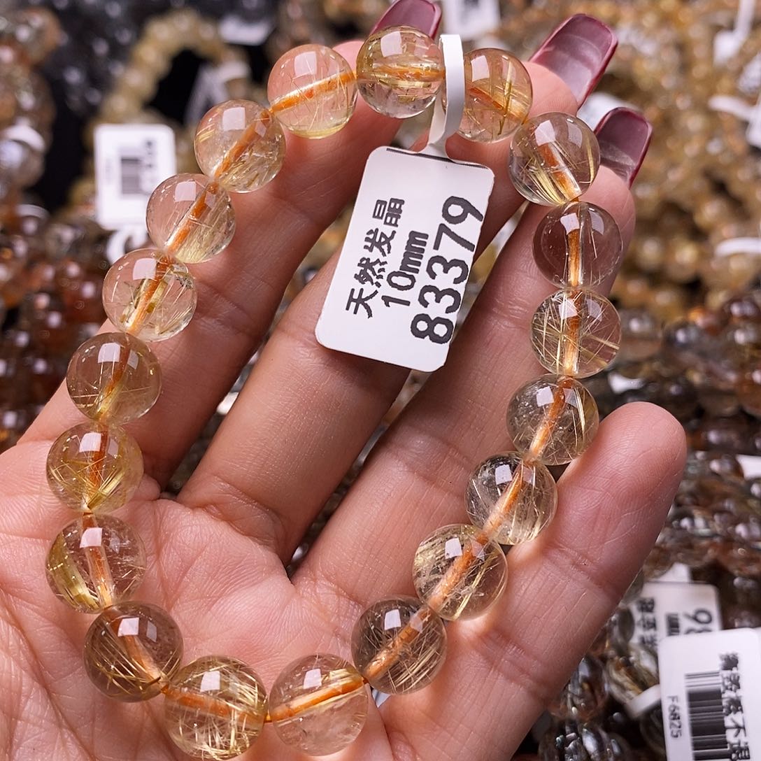 水晶手链未镶嵌水